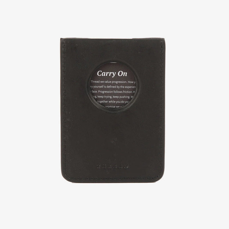 Load image into Gallery viewer, Thread Wallets Black Magnetic Wallet
