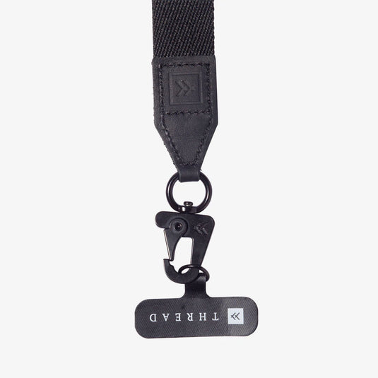 Thread Wallets Black Phone Sling