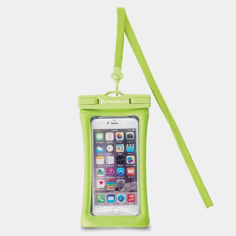 Load image into Gallery viewer, Green TravelOn Itfloats Waterproof Phone Pouch Travelon
