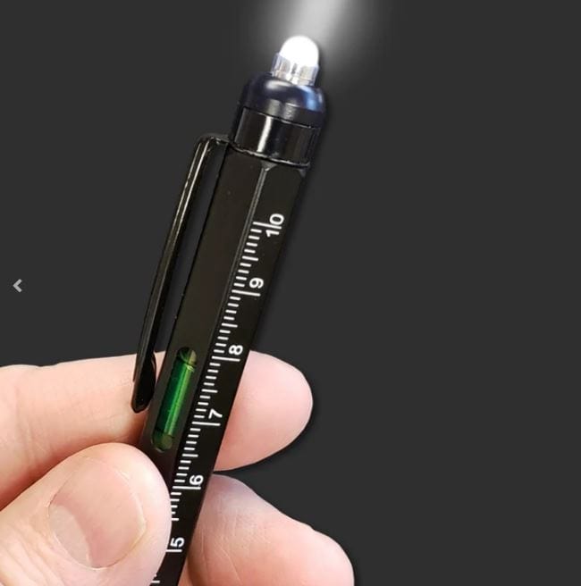 Load image into Gallery viewer, Trixie &amp; Milo Builder&#39;s Pen 9In1 Multi Tool Trixie &amp; Milo Builder&#39;s Pen 9In1 Multi Tool Trixie &amp; Milo
