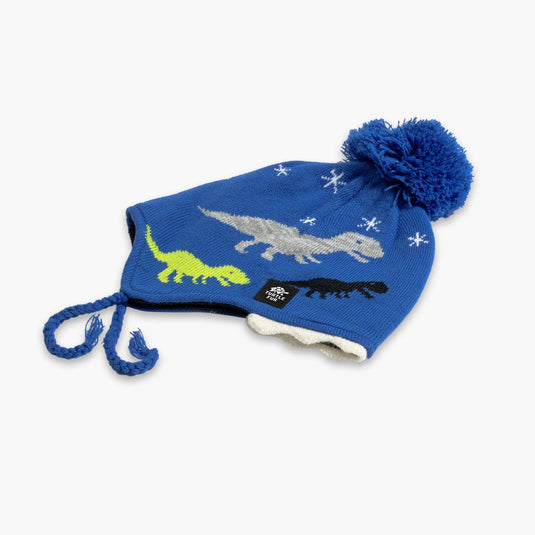 Royal Turtle Fur Chomp Chomp Earflap - Toddler Turtle Fur