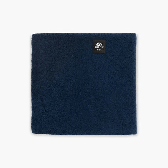 Navy Turtle Fur Double-Layer Neck Warmer Turtle Fur