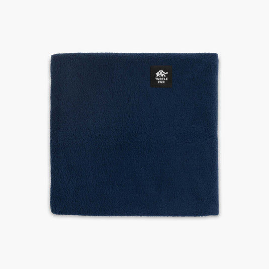 Navy Turtle Fur Double-Layer Neck Warmer - Kids' Turtle Fur