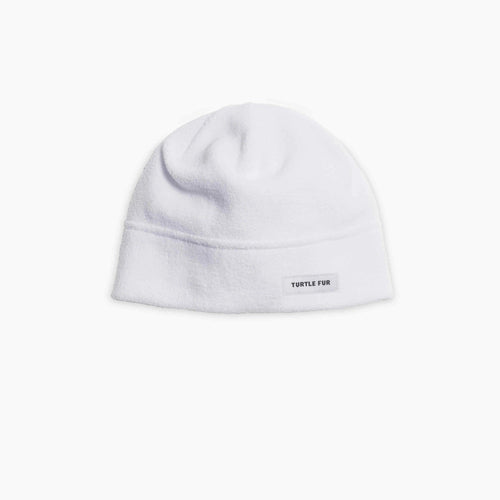 White Turtle Fur Multi-Season Beanie Turtle Fur