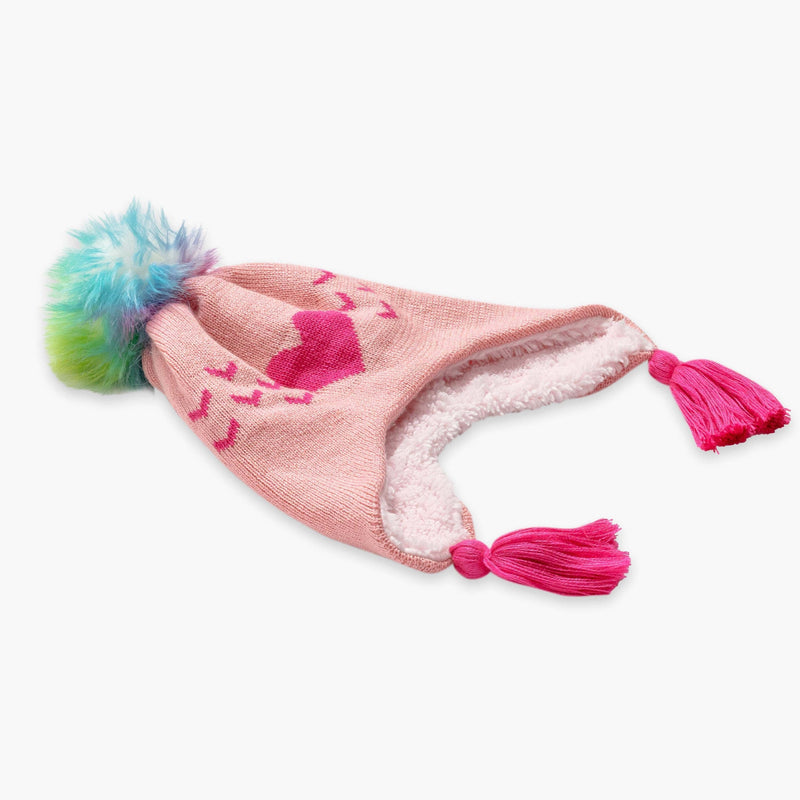 Load image into Gallery viewer, Pink Turtle Fur Sophie Earflap - Toddler Turtle Fur
