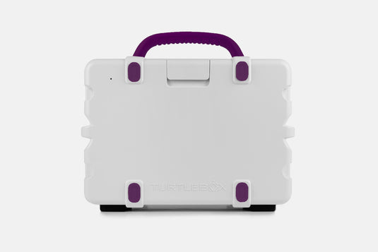 White & Purple Turtlebox Gen 2 Speaker White | Purple Turtlebox