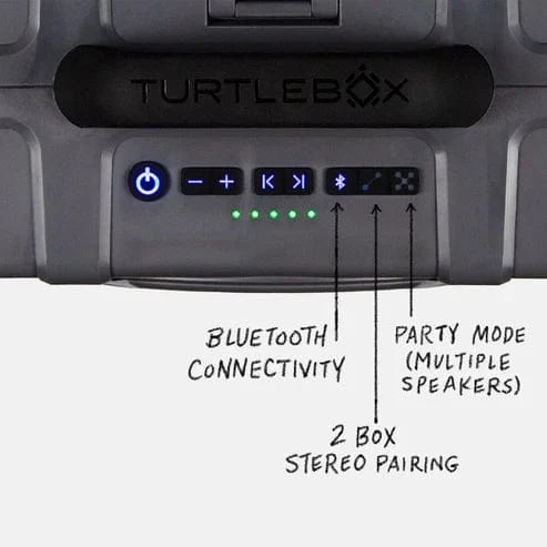 Thunderhead Gray Turtlebox Grande in Gray Turtlebox Grande in Gray Turtlebox
