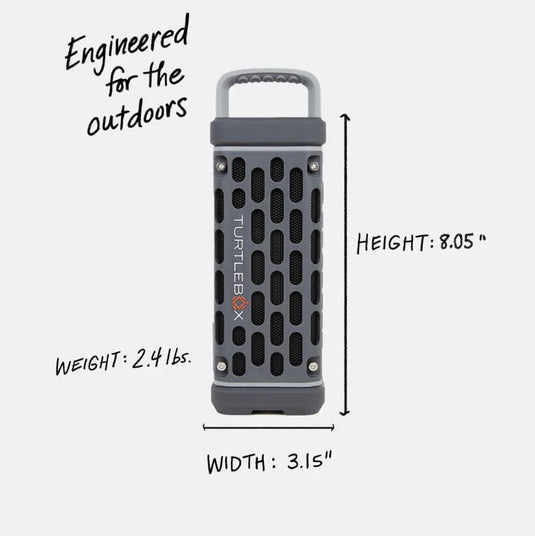 Thunderhead Gray Turtlebox Ranger Turtlebox Ranger Turtlebox