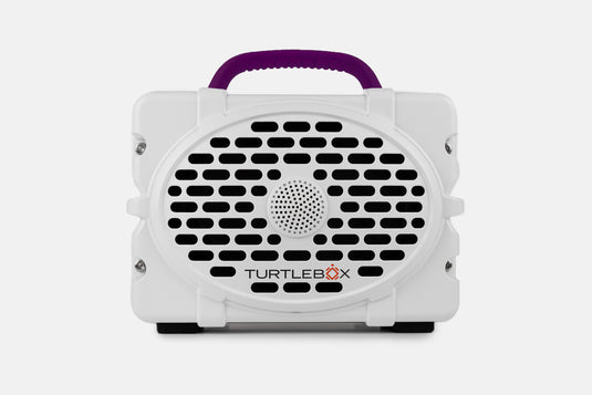 Turtlebox Gen 2 Speaker White | Purple