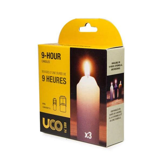 UCO 9-Hour Candles | 3-Pack UCO