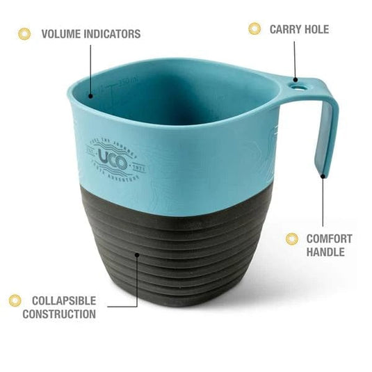 Blue UCO Collapsible Camp Cup UCO