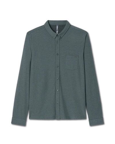 Smoked Beryl / SM Vuori Ace Button-Down Longsleeve - Men's Vuori Ace Button-Down Longsleeve - Men's Vuori