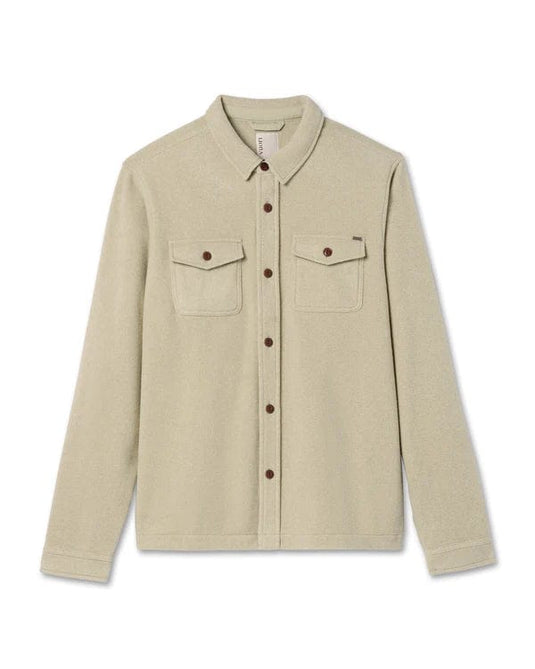 Winter Pearl / MED Vuori Aspen Shirt Jacket - Men's Vuori Aspen Shirt Jacket - Men's Vuori