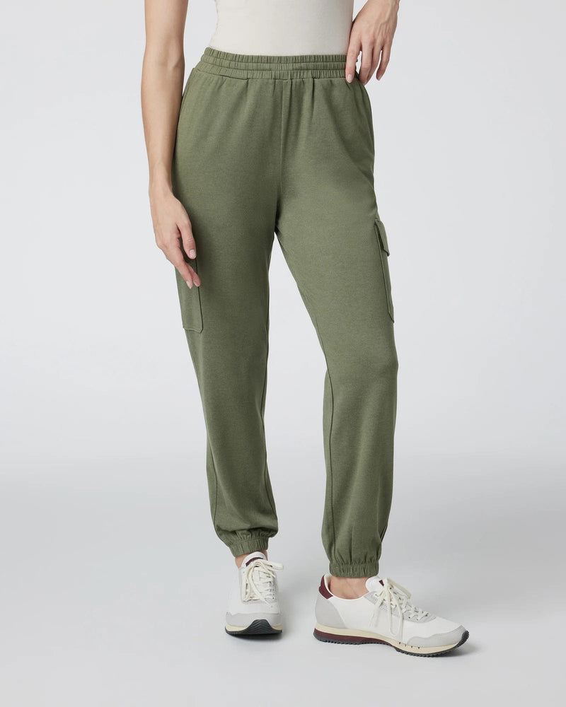 Load image into Gallery viewer, Dark Metal Heather / XS Vuori Boyfriend Cargo Jogger - Women&#39;s Vuori
