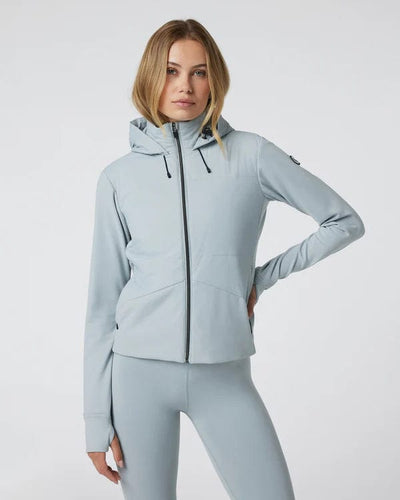 Chalk Blue / XS Vuori Chilled Out Full Zip - Women's Vuori Chilled Out Full Zip - Women's Vuori