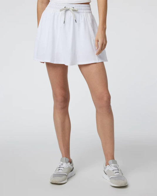 White / SM Vuori Clementine Skirt - Women's Vuori
