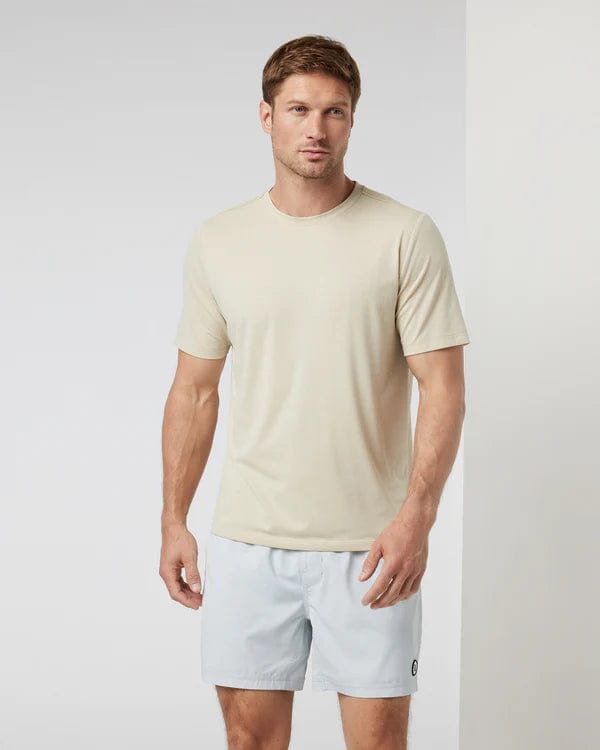 Load image into Gallery viewer, Cashew / SM Vuori Current Tech Tee - Men&#39;s Vuori
