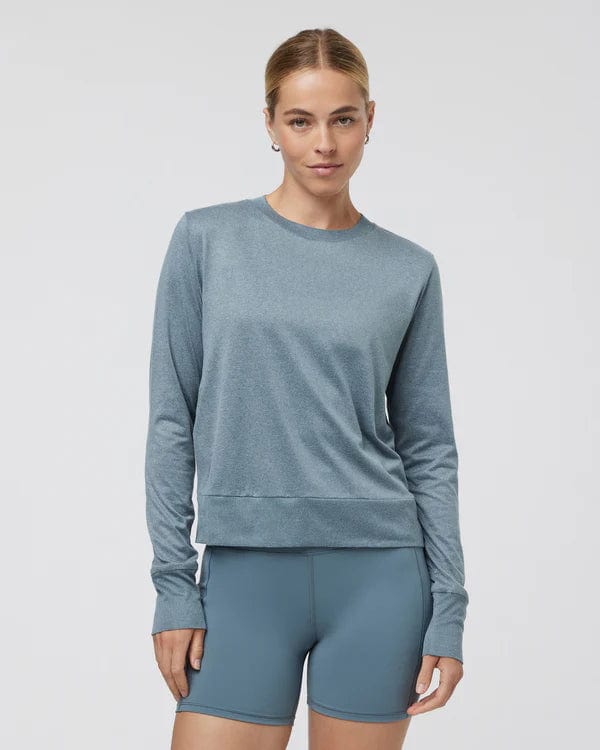 Load image into Gallery viewer, Smoke Blue Heather / XS Vuori Daydream Crew - Women&#39;s Vuori
