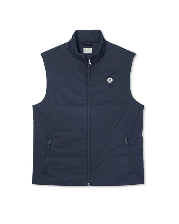 Load image into Gallery viewer, Navy / SM Vuori Echo Insulated Vest 2.0 - Men&#39;s Vuori Echo Insulated Vest 2.0 - Men&#39;s Vuori
