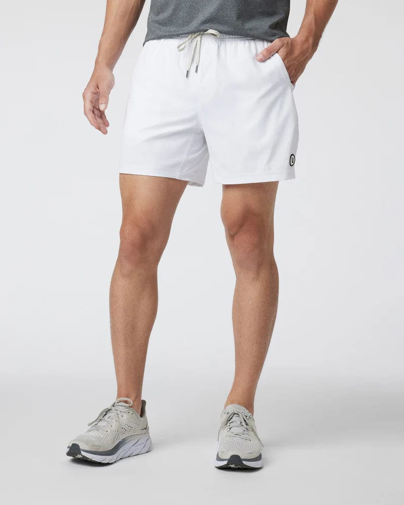 Load image into Gallery viewer, White / SM Vuori Kore 5&quot; Shorts - Men&#39;s Vuori
