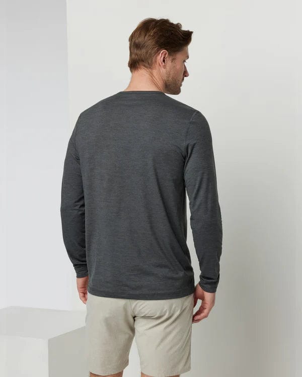 Load image into Gallery viewer, Vuori Long-Sleeve Ease Performance Henley - Men&#39;s Vuori Long-Sleeve Ease Performance Henley - Men&#39;s Vuori
