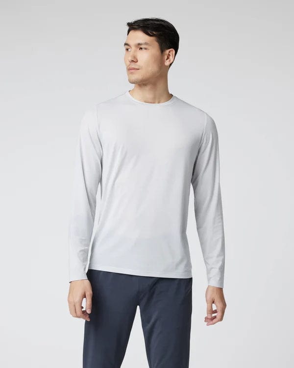 Load image into Gallery viewer, Vuori Longsleeve Current Tech Tee - Men&#39;s Vuori Longsleeve Current Tech Tee - Men&#39;s Vuori
