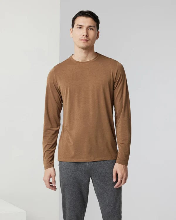 Load image into Gallery viewer, Vuori Longsleeve Current Tech Tee - Men&#39;s Vuori Longsleeve Current Tech Tee - Men&#39;s Vuori
