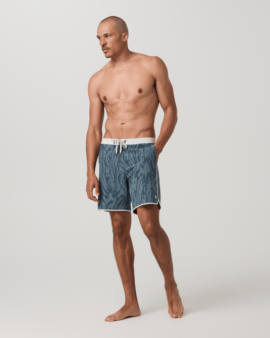 Vuori Men's Cruise Boardshort 7" in Blue Sea Mirage Vuori Men's Cruise Boardshort 7" in Blue Sea Mirage Vuori
