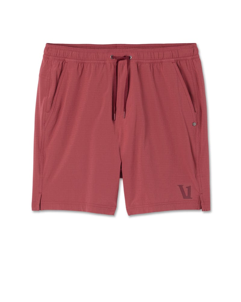 Load image into Gallery viewer, Vuori Men's Hardkore Short Lined 7" in Fire Vuori Hardkore Lined 7" Short – Fire | S–XL Vuori

