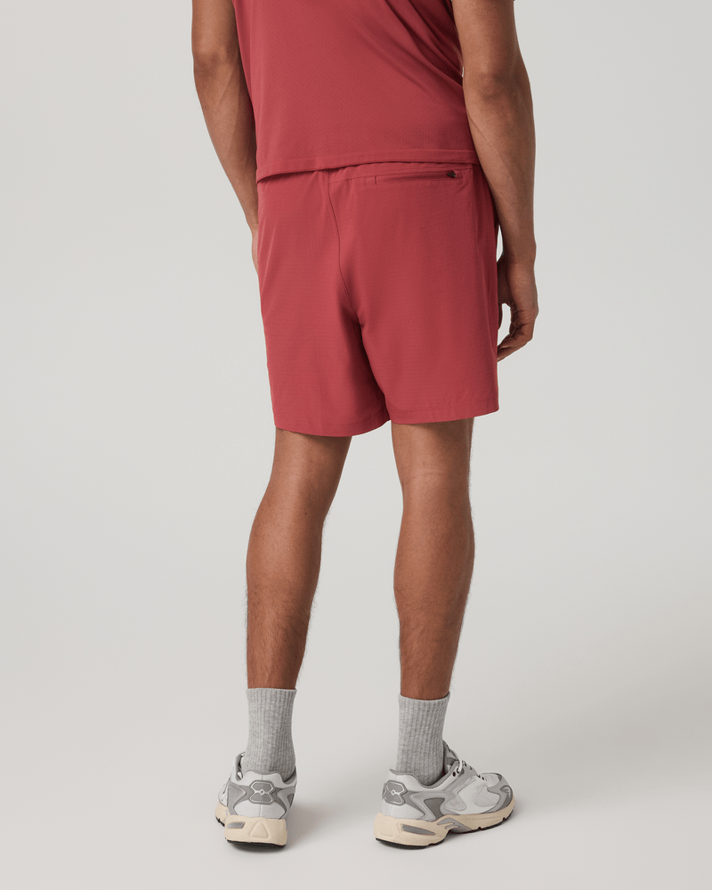 Load image into Gallery viewer, Vuori Men's Hardkore Short Lined 7" in Fire Vuori Hardkore Lined 7" Short – Fire | S–XL Vuori
