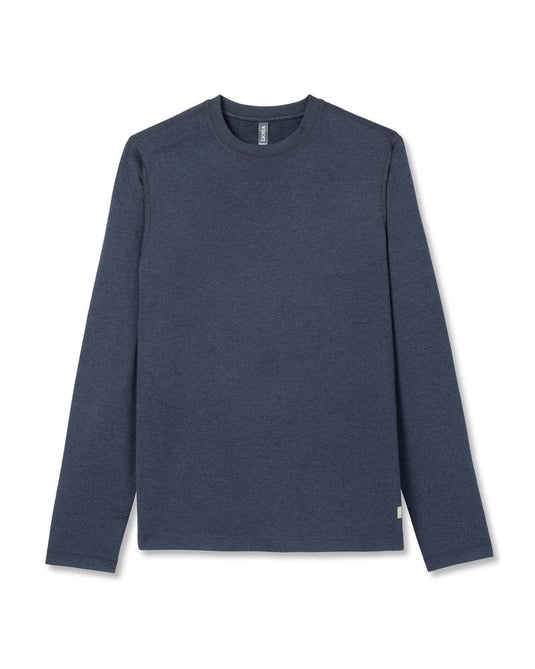 Midnight Heather / SM Vuori Men's Long Sleeve Ponto Performance Tee Vuori Men's Long Sleeve Ponto Performance Tee Vuori