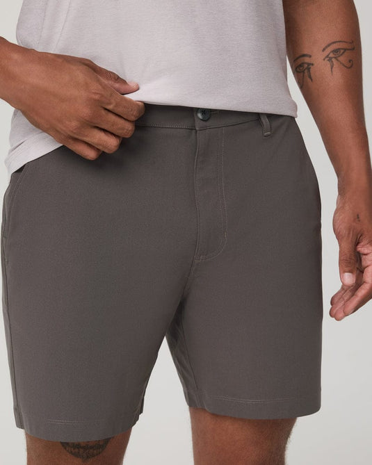 Vuori Men's Meta Short 6" in Warm Grey Vuori Men's Meta Short 6" in Warm Grey Vuori