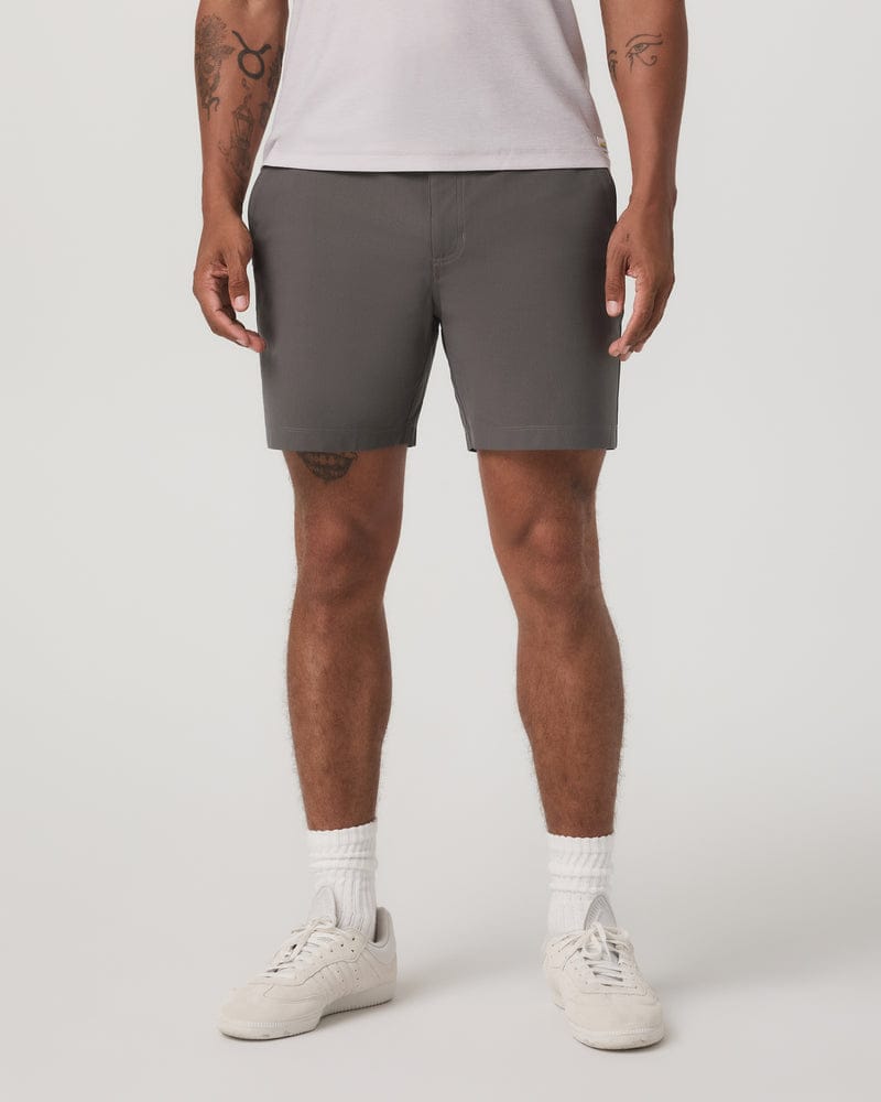 Load image into Gallery viewer, Vuori Men's Meta Short 6" in Warm Grey Vuori Men's Meta Short 6" in Warm Grey Vuori
