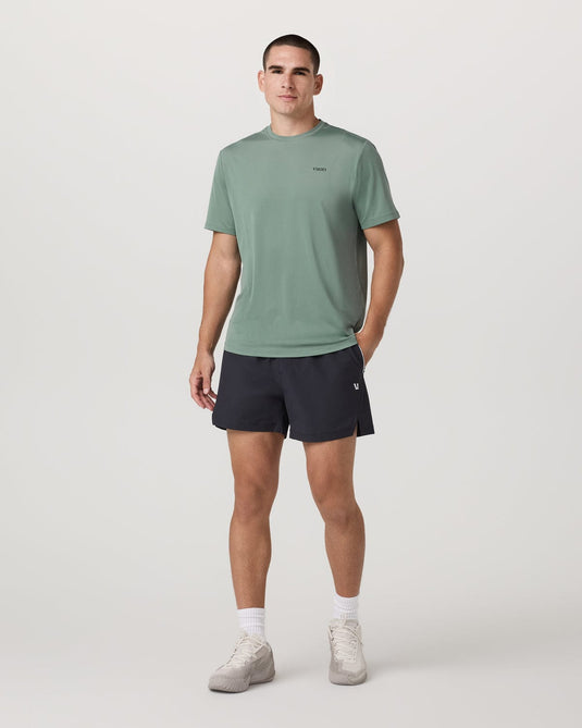 Vuori Men's Short Sleeve Viewpoint Performance Tee 2.0 in Thyme Vuori Men's Short Sleeve Viewpoint Performance Tee 2.0 in Thyme Vuori