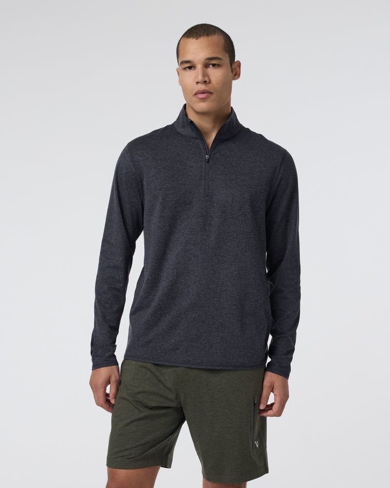 Load image into Gallery viewer, Vuori Ponto 1/2 Zip Mock Neck Vuori Ponto 1/2 Zip Mock Neck Vuori
