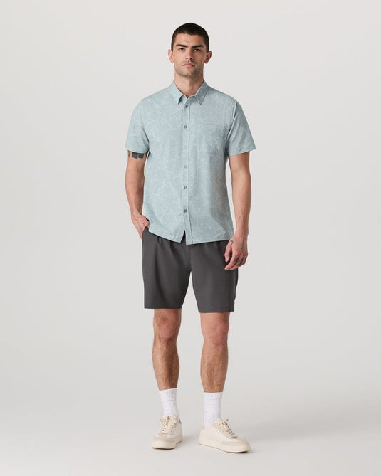 Vuori Short Sleeve Bridge Button Down - Men's Vuori Short Sleeve Bridge Button Down - Men's Vuori