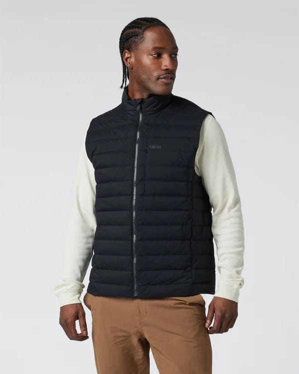 Load image into Gallery viewer, Black / MED Vuori Steadfast Insulated Vest - Men&#39;s Vuori
