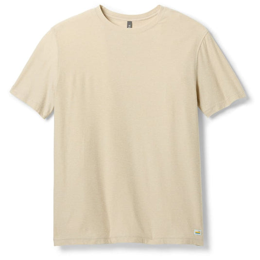 Mushroom Heather / SM Vuori Strato Tech Tee - Men's Vuori Strato Tech Tee - Men's Vuori