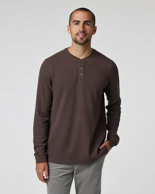 Vuori Waffle Henley - Men's Vuori