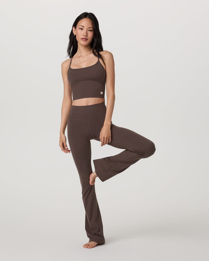 Load image into Gallery viewer, Vuori Women&#39;s All The Feels Slim Flare in Java Vuori Women&#39;s All The Feels Slim Flare in Java Vuori
