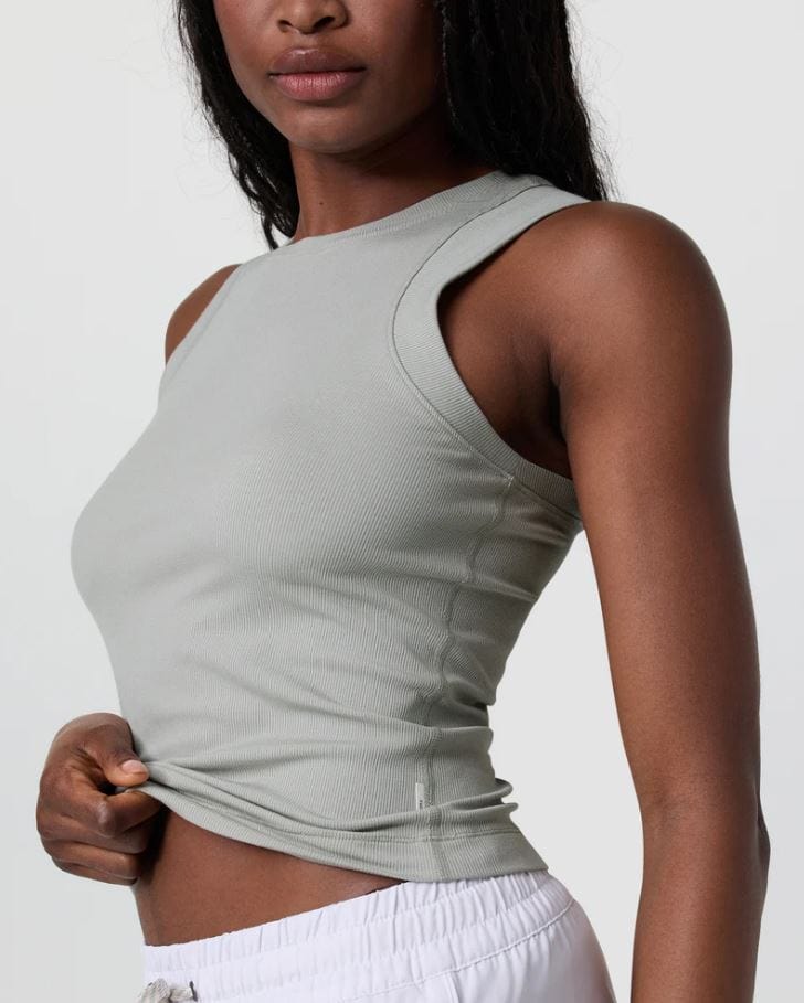 Load image into Gallery viewer, Talc / SM Vuori Women&#39;s Sl Pose Modern Tank Vuori Women&#39;s Sl Pose Modern Tank Vuori
