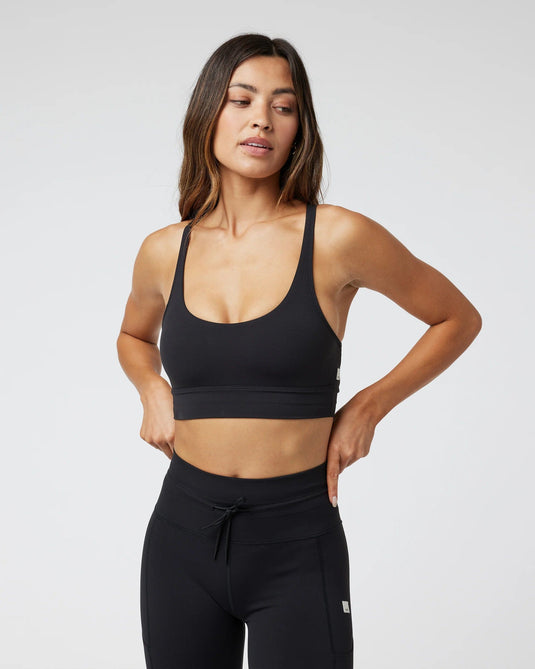 Black / SM Vuori Yosemite Longline Bra - Women's Vuori