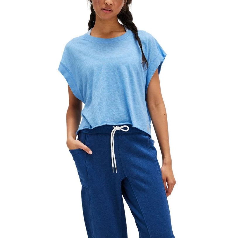 Load image into Gallery viewer, 4415 / Denim Blue / XS Women&#39;s Free People My Time Tee Women&#39;s Free People My Time Tee Free People
