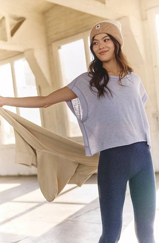0100 / Steel / XS Women's Free People My Time Tee Women's Free People My Time Tee Free People