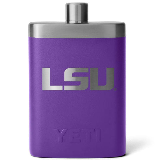 Purple Yeti Flask 7oz NCAA LSU in Purple Yeti Flask 7oz NCAA LSU in Purple Yeti Coolers