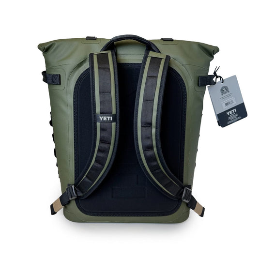 Olive/Black Yeti Hopper M20 Soft Cooler Backpack Olive | Black Yeti Coolers