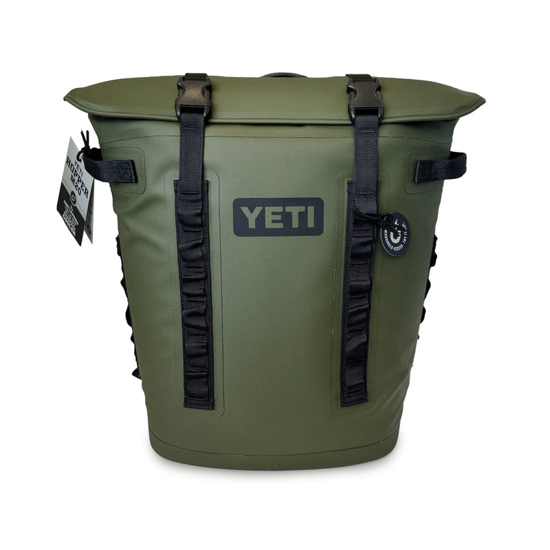 Load image into Gallery viewer, Olive/Black Yeti Hopper M20 Soft Cooler Backpack Olive | Black Yeti Coolers
