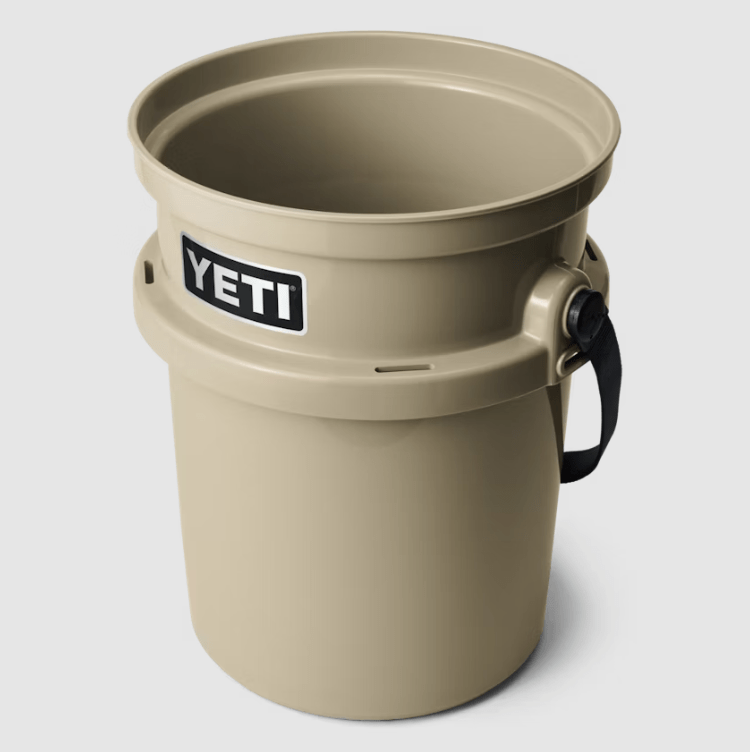 Load image into Gallery viewer, Tan Yeti Loadout 5-Gallon Bucket in Tan Yeti Coolers
