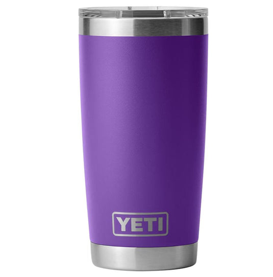 Purple Yeti LSU Rambler 20oz Magslider Lid in Purple Yeti LSU Rambler 20oz Magslider Lid in Purple Yeti Coolers