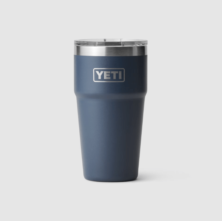 Load image into Gallery viewer, Navy Yeti Rambler 20oz Stackable Cup with Magslider Lid Yeti Coolers
